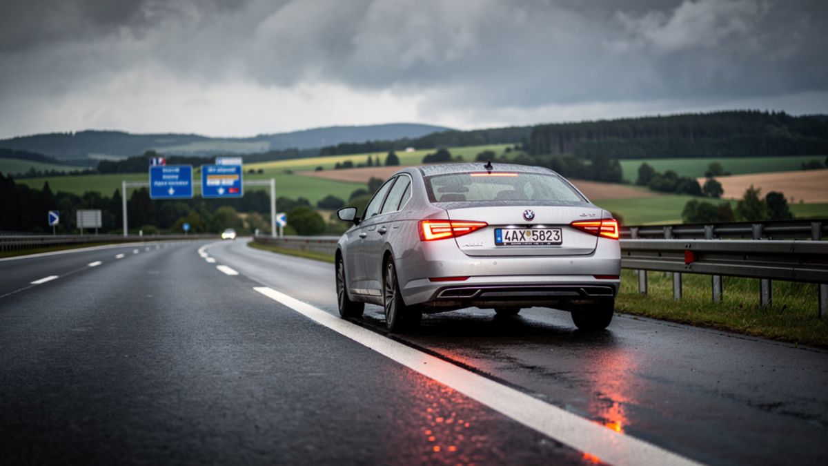 Jak se chovat při poruše na dálnici? Výstražný trojúhelník není spásný, profíci radí něco úplně jiného